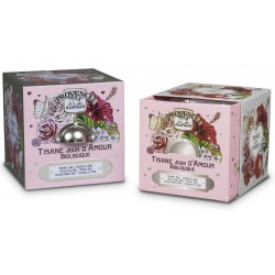 Coffret tisane Jour d&#039;Amour bio 60 gr