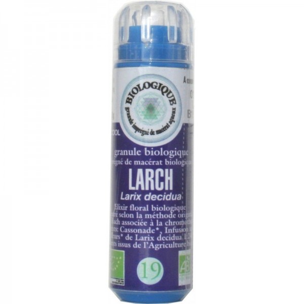 Fleurs Bach n° 19 granules LARCH