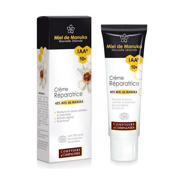 CREME REPARATRICE 40% MIEL DE MANUKA IAA