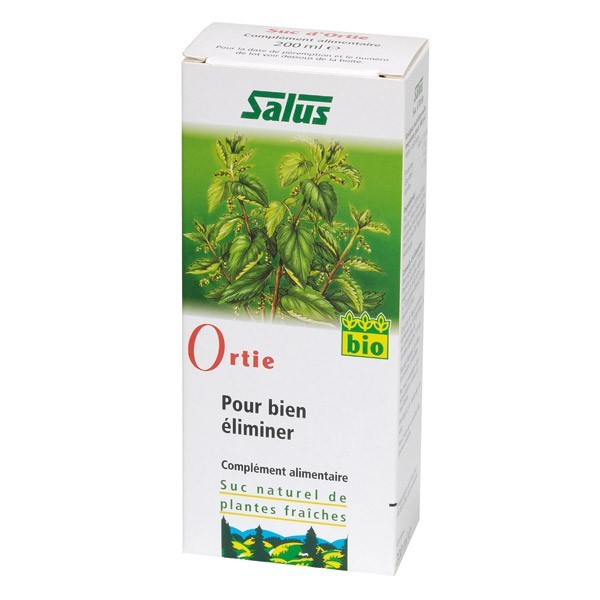 Suc de plantes Ortie bio Flacon 200 ml