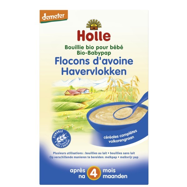 Bouillie flocons avoine 250 gr dès 4 moi