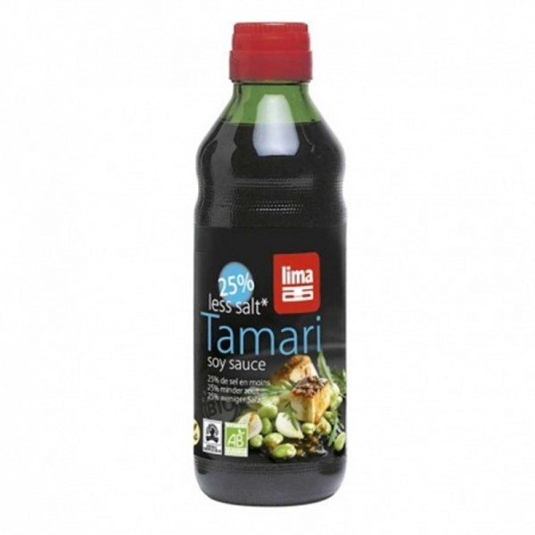 Tamari 25% de sel en moins 250 ml