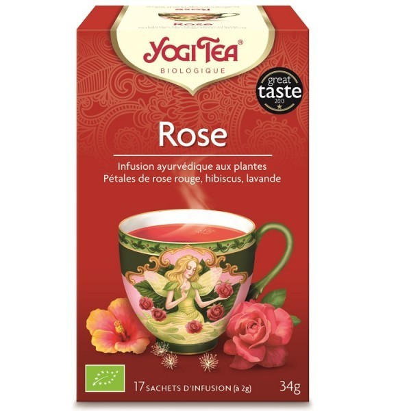 YOGI TEA rose bio 17 sachets