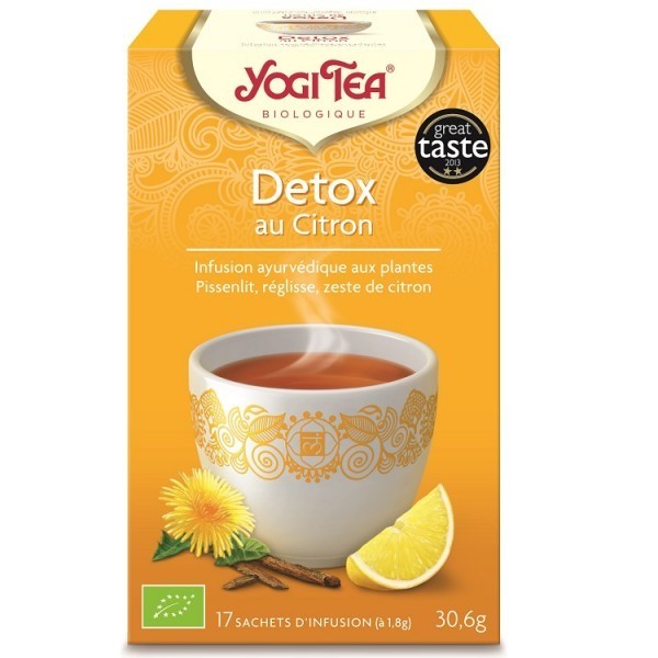 Yogi Tee Detox citron 17 sachets