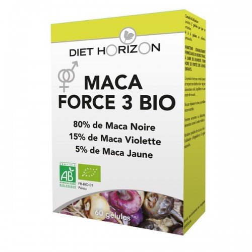 MACA Force 3 - 60 gélules