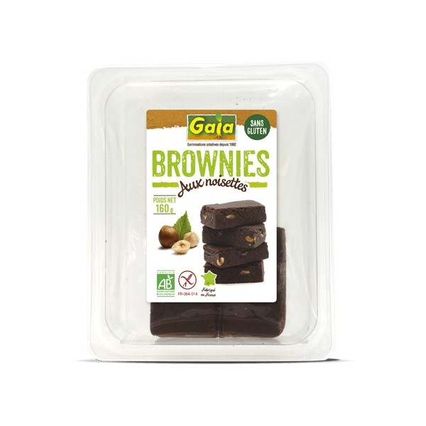 Brownies noisettes 160 gr