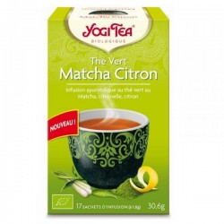 YOGI TEA Thé vert Matcha citr 17 sachets