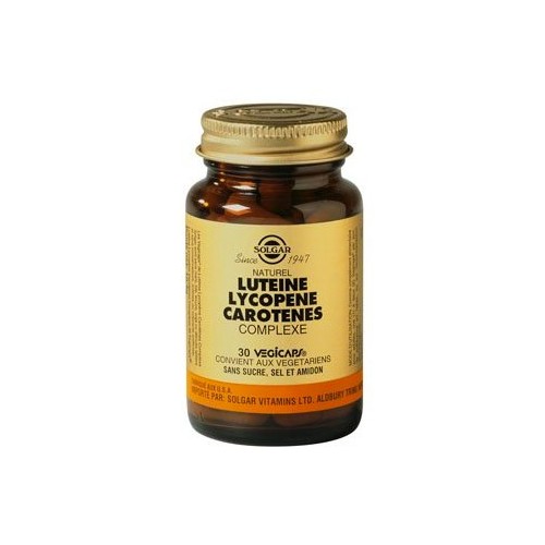 LUTEINE LYCOPENE CAROTENE COMPLEXE 30gél