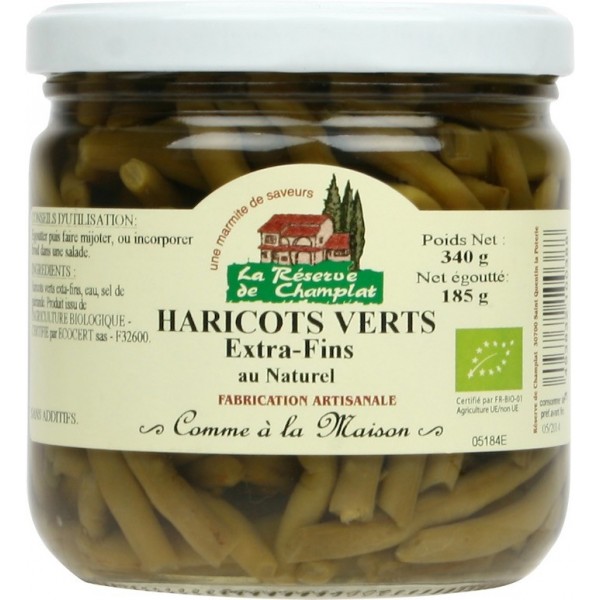 HARICOTS VERTS EXTRA-FINS 340 gr
