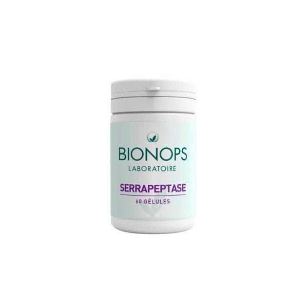 Serrapeptase enzymes 60 géllules