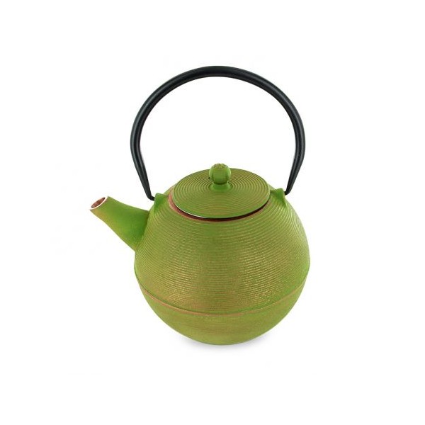 THEIERE MING FONTE VERT/OR +FILTRE 1,2L