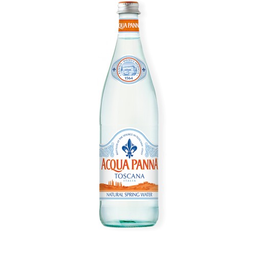 AQUA PANNA PLATE verre 75cl