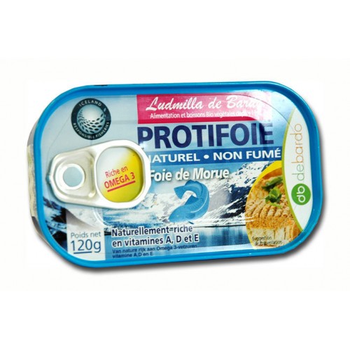 PROTIFOIE MORUE ISLANDE 120g