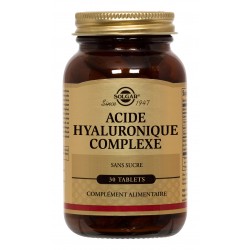 SOLGAR COLLAGENE ACIDE HYALURONIQUE COMPLEXE 30 COMPRIMES