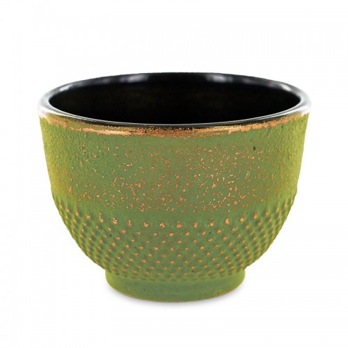 TASSE FONTE CHINOISE VERTE &amp; DOREE 80ml