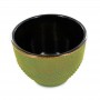 TASSE FONTE CHINOISE VERTE & DOREE 80ml