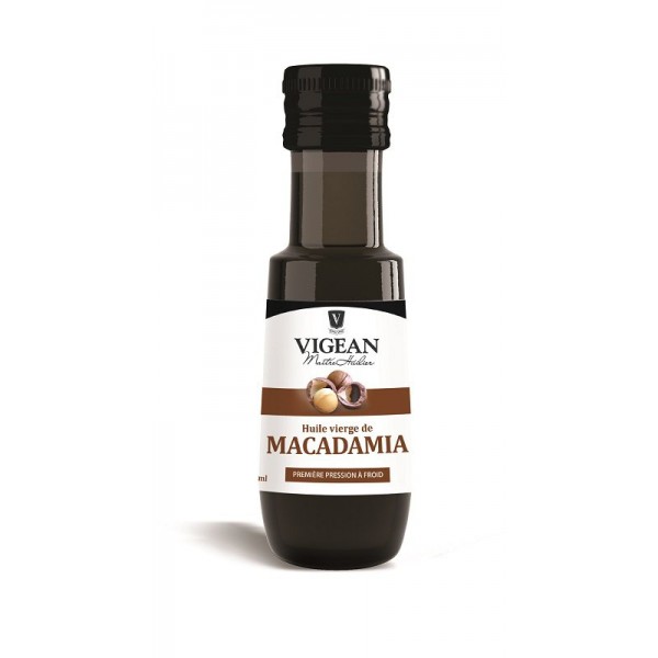 HUILE MACADAMIA VIERGE RAW FOOD 10cl