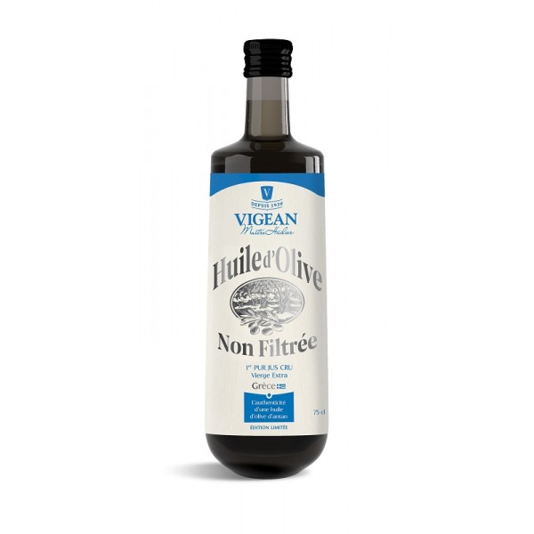 HUILE OLIVE NON FILTREE PELOPONESE 75cl