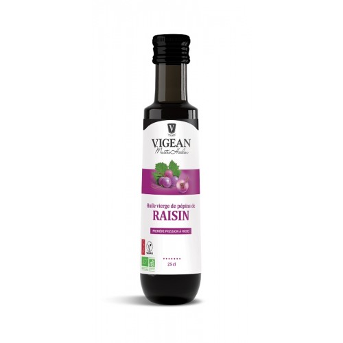 HUILE PEPIN RAISIN 1e PRESSION FROID25cl