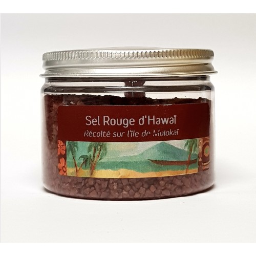 Sel rouge d&#039;Hawaï boite 150 gr