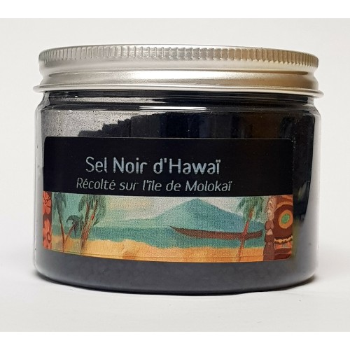 Sel noir d&#039;Hawaï boite 150 gr