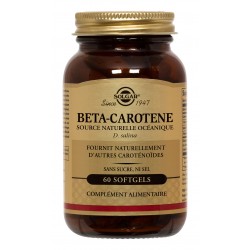 SOLGAR BETA CAROTENE 60 SOFTGELS