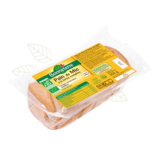 PAIN de MIE COMPLET (long conserv) 350g