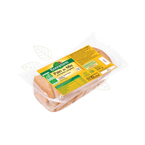 PAIN de MIE COMPLET (long conserv) 350g