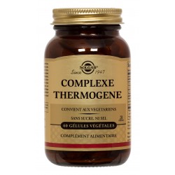 SOLGAR COMPLEXE THERMOGENE 60 GELULES VEGETALES