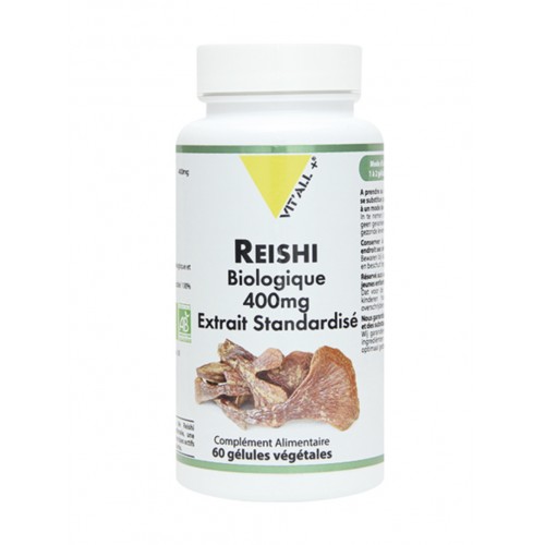 VIT&#039;ALL+ REISHI 400 MG 60 GELULES VEGETALES