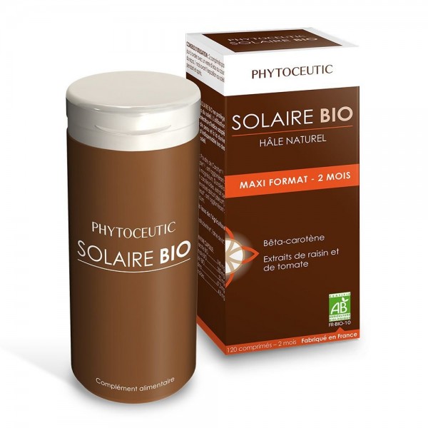 SOLAIRE BIO HÂLE NATUREL 120cp