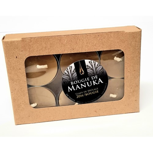 BOUGIE MANUKA de TABLE x 6