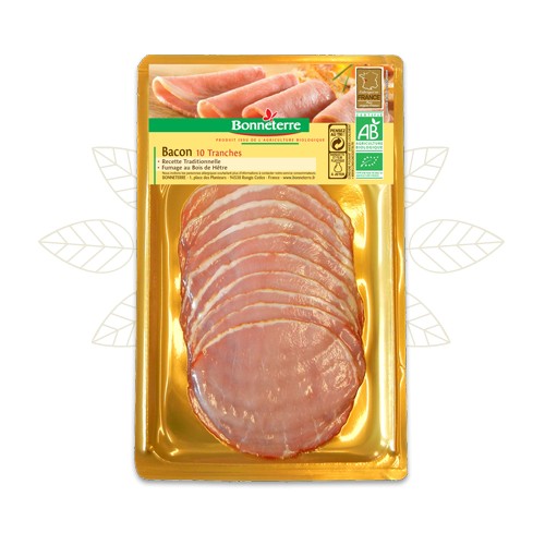 BACON 10 TRANCHES 100g