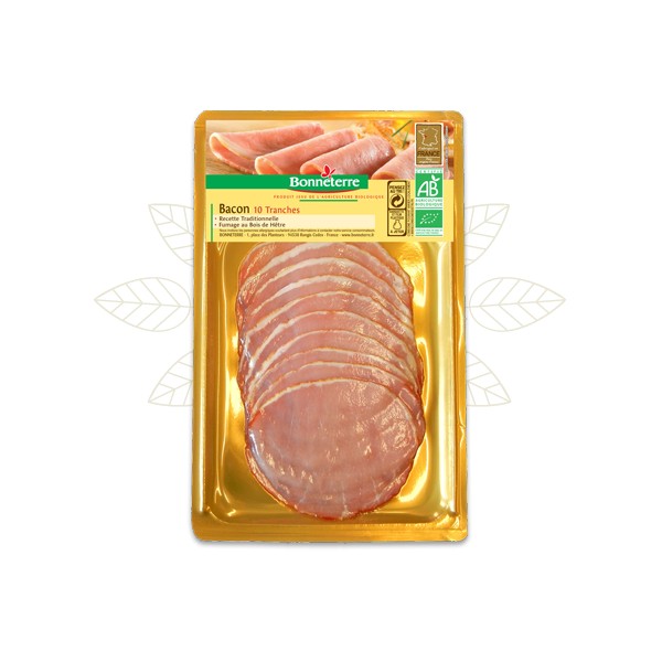 BACON 10 TRANCHES 100g