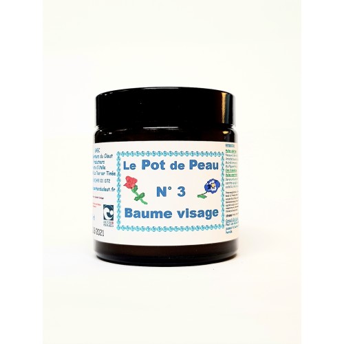 Pot de peau n° 3 baume visage 120 ml