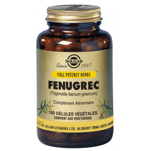 FENUGREC 100 gélules végétales