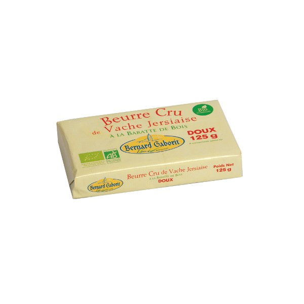 BEURRE CRU DOUX VACHE 125g