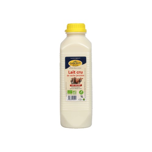 LAIT CRU ENTIER - VACHE JERSIASE 1L