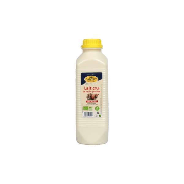 LAIT CRU ENTIER - VACHE JERSIASE 1L