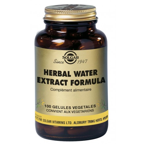 HERBAL WATER FORMULA 100 gélules vég