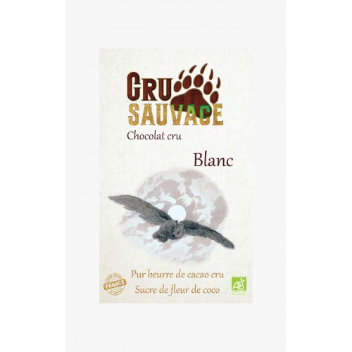 CHOCOLAT CRU BLANC 50g