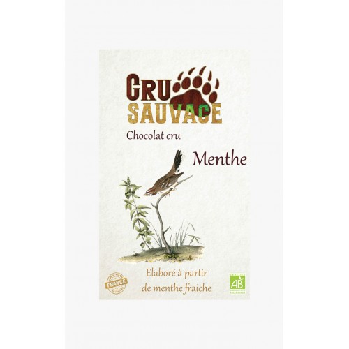 CHOCOLAT CRU MENTHE 50g