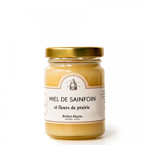 MIEL SAINFOIN &amp; FLEURS de PRAIRIE 125g