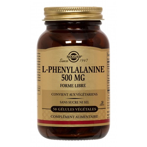 L-PHENYLALANINE 500 mg 50 gélules