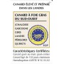 FOIE GRAS CANARD MI CUIT POIVRE +/-500g