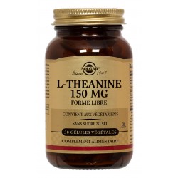 SOLGAR L-THEANINE 150 MG 30 GELULES VEGETALES