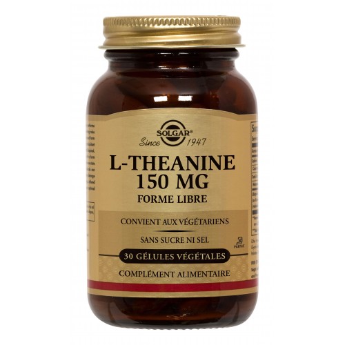 L-THEANINE 150mg 30 gélules végétales