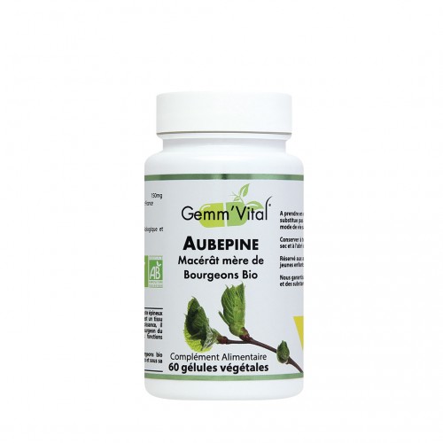 AUBEPINE BOURGEON 150mg 60 gélules