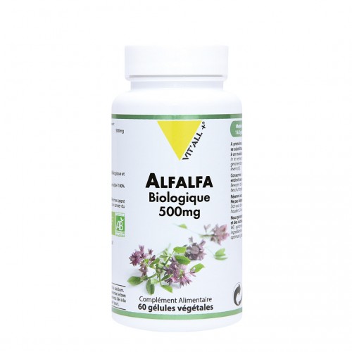 VIT&#039;ALL+ ALFALFA 500 MG 60 GELULES VEGETALES