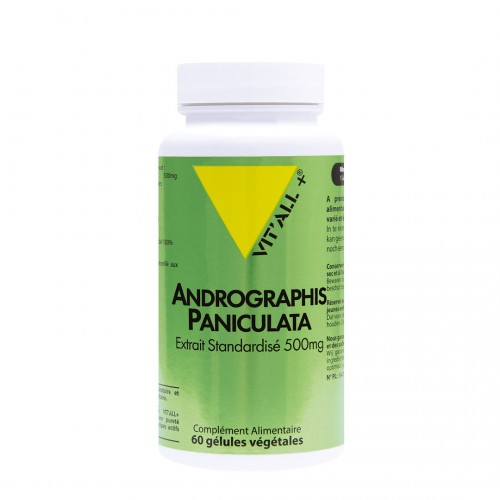 VIT&#039;ALL+ ANDROGRAPHIS PANICULATA 500 MG 60 GELULES VEGETALES